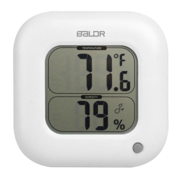 Купить Цифровой термогигрометр BALDR B0323H WHITE